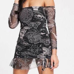 ASOS graphic dress